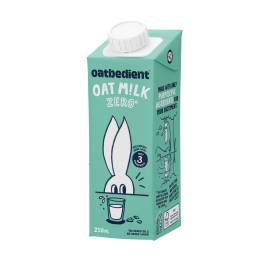 Sữa yến mạch không đường Oat M!lk Zero hiệu Oatbedient(250ml)