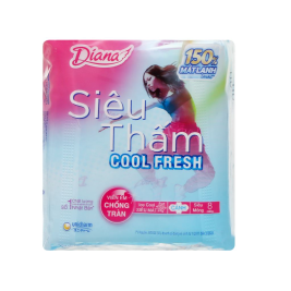 Diana Super Absorbent Cool Fresh Wing (8 pcs)