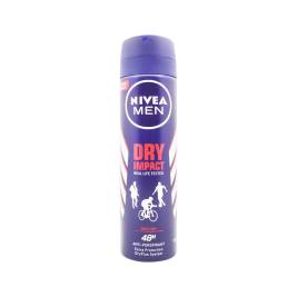 Nivea Men Dry Impact Spray (150ml)
