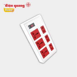 Dien Quang ECO Socket 6 ways 5m wire