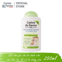 Corine De Farme Baby Hair & Body Wash Gel (250ml)