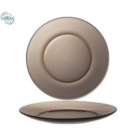Dĩa nhỏ Lys nâu khói Duralex 13,5cm