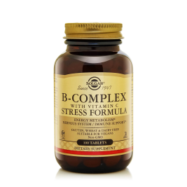 Vitamin B PhứC HợP Vitamin C Solgar (100 Viên)