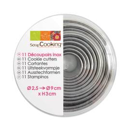 ScrapCooking Cookie Cutters 11 pcs