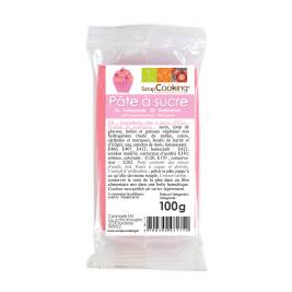 Bơ Đường Màu Hồng Pâte À Sucre Scrapcooking 100g