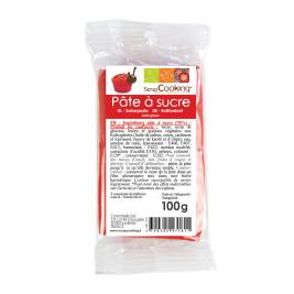 Bơ Đường Màu Đỏ Pâte À Sucre Scrapcooking 100g