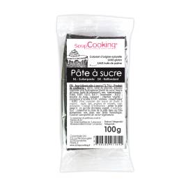 Bơ Đường Màu Đen Pâte À Sucre Scrapcooking 100g