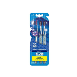 BÀN CHẢI ORAL B TRẮNG SÁNG 3D (3 CÂY)