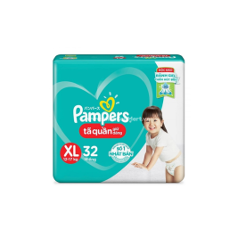 TÃ QUẦN SIZE XL PAMPERS (32 MIẾNG)