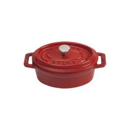 Nồi oval màu đỏ cherry Staub 31cm
