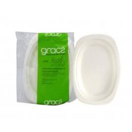 Dĩa Bã Mía Oval Gracz 6.5in  10pcs