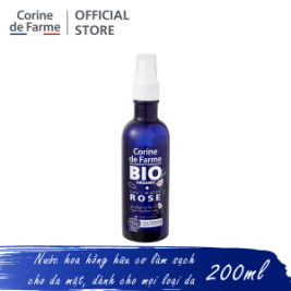 NướC Hoa HồNg Corine De Farme HữU Cơ (200Ml)