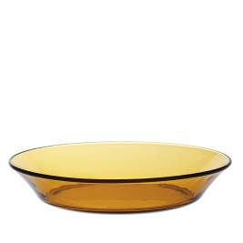 DĨA LYS HỔ PHÁCH AMBER 19.5CM