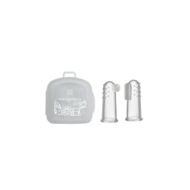 Marcus&Marcus Bàn ChảI Và Rơ LưỡI Xỏ Ngón Silicon Cho Bé Từ