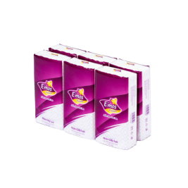 E'mos PremiumTravel 3 Ply 12 sheets (Pack 6)
