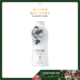 SữA TắM Hương Dâu Tây & BạC Hà Olay (650Ml)
