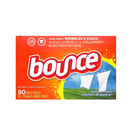 Bounce Giấy Thơm Dùng Cho Máy Sấy (80 Tờ)