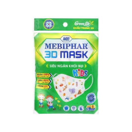 Mebiphar 3D Kid mask (5pcs)
