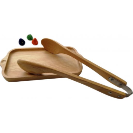 TS Wooden tongs K4