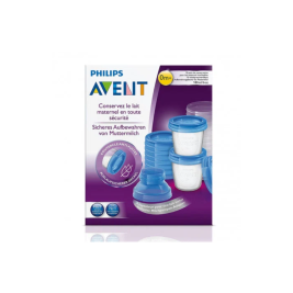 Philips Avent Cốc Nhựa Trữ Sữa 180ml (10 cốc)