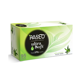 Khăn giấy Ultra Soft Aloe Paseo (95 tờ)