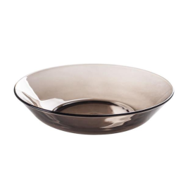 Dĩa Thủy Tinh Duralex Lys Créole Nâu Khói (21cm)
