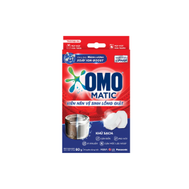 Omo Matic Tablet Washer Cleaner (80g)