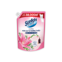 Sunlight Nước Lau Sàn Lily Hương Thảo Túi 3.6kg