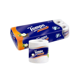 Tempo Giấy Vệ Sinh Hương Gỗ Táo (10 cuộn)