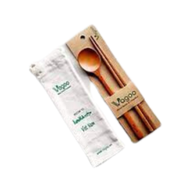 Vagoo Bộ Đũa Nấu Gỗ (2 cặp)