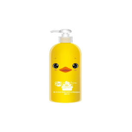 AuFine Bé Q Duck Tắm Gội 2 in 1 Trẻ Em (600ml)