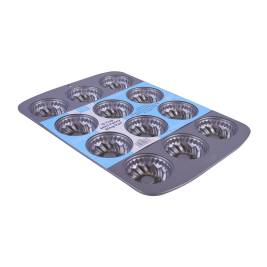 PME, Non Stick 12 Cup Mini Fancy Ring Pan