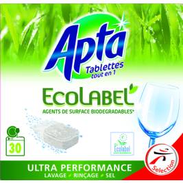 Apta Ecolabel All In1 Dishwasher Tablets x30