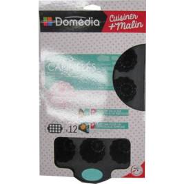 Domedia Silicone Grey Canneles x12