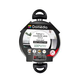 Domedia Chảo Chiên Và Nắp Tái Chế 26cm