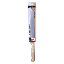 Dao Cắt Bánh Mì Cán Gỗ Domedia - 20cm