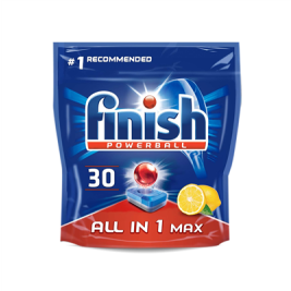 Finish Powerball All In 1 Max Lemon (30 tabs)