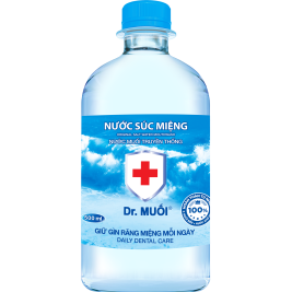 Dr.Muối Nước Súc Miệng Truyền Thống (500ml)