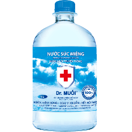 Dr.Muối Nước Súc Miệng Truyền Thống (1000ml)