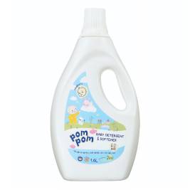 Pom Pom Baby Laundry Detergent New Born 0-12m (1600ml)