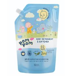 Pom Pom Baby Laundry Detergent New Born 0-12m (2700ml)