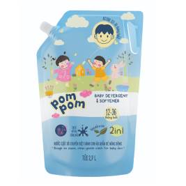 Pom Pom Baby Laundry Detergent Active 12-36m (2700ml)