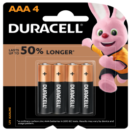 Duracell Coppertop Alkaline AAA4