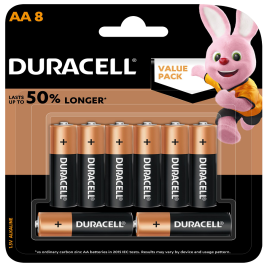 Duracell Coppertop Alkaline AA8