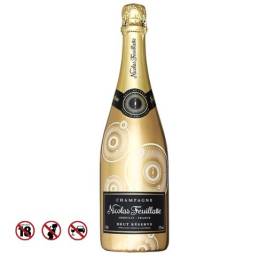 Rượu sâm panh Nicolas Feuillatte Brut Réserve Gold Label, 750ml
