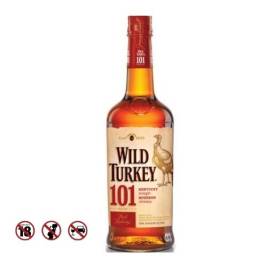 Rượu Whisky Wild Turkey 101 Bourbon 50.5% 750ml