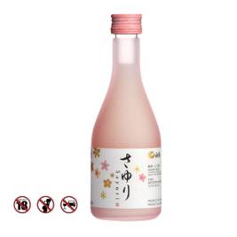 RƯỢU SAKE HAKUTSURU JUNMAI NIGORI SAYURI 12.5% (300ML)