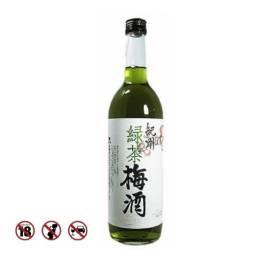 Rượu mùi Kishu Green Tea Plum Sake, chai thủy tinh 720ml