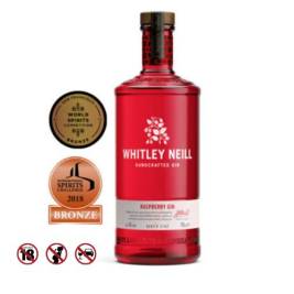 Rượu Whitley Neill Handcrafted Raspberry Gin 43% (700ml)