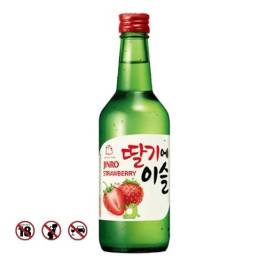 Rượu Shochu Hitejinro Jinro Hương Dâu 13% (360ml)